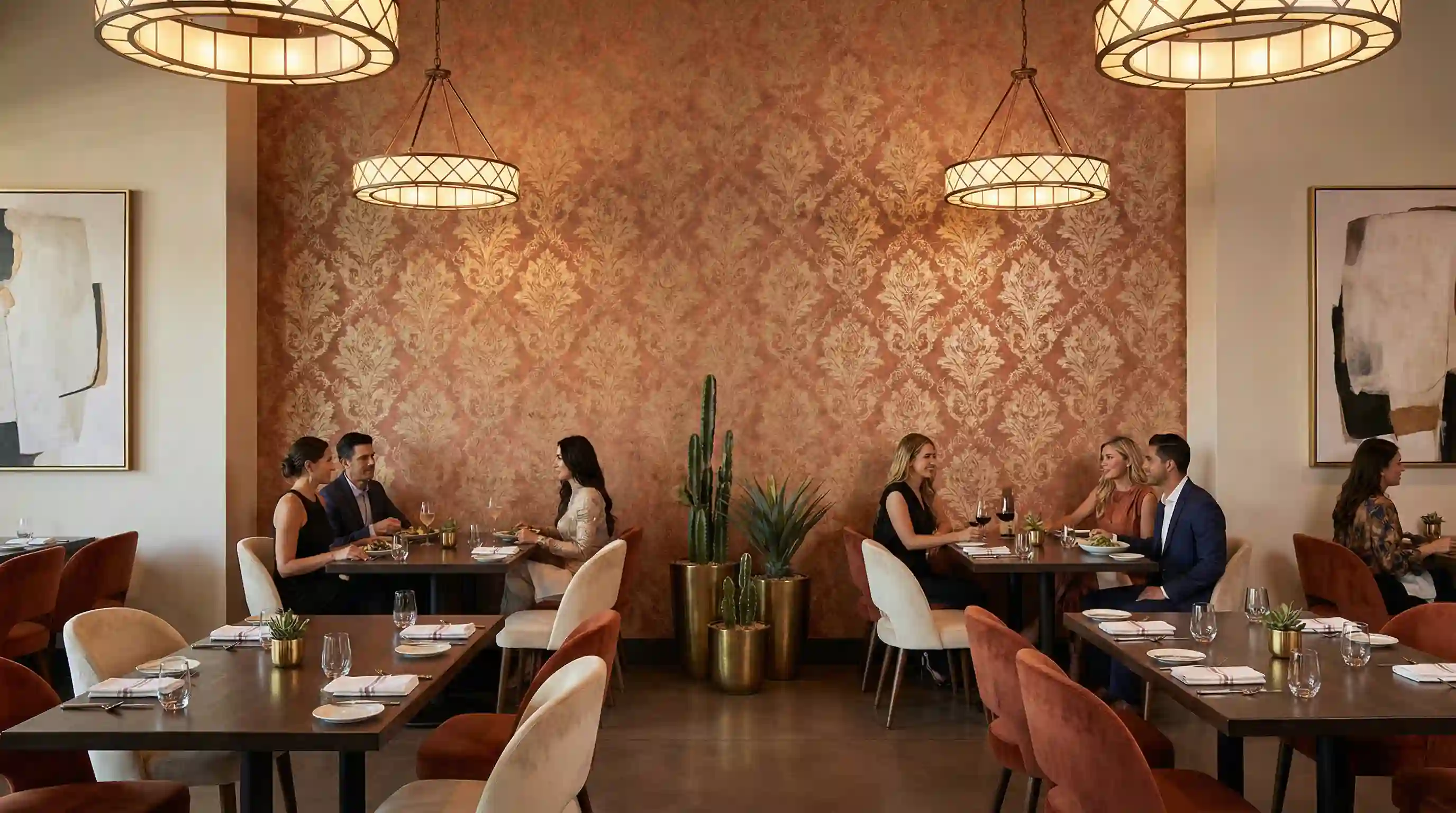 Wallpaper consultation with Masterpiece Wallcoverings team