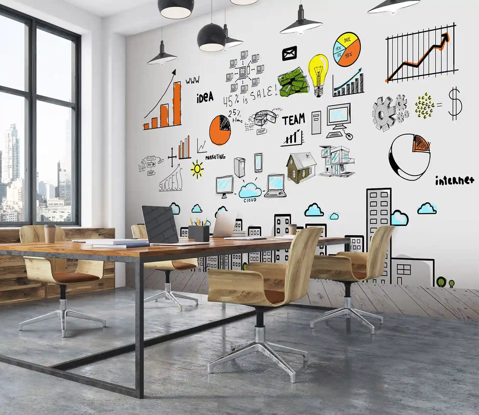 Professional wallpaper removal process